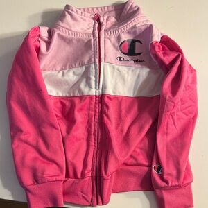 Champion Two-Tone Pink and White Jacket